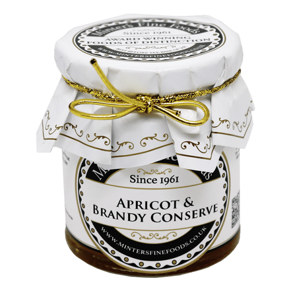 Apricot & Brandy Conserve 12 x 227g Minters Fine Foods