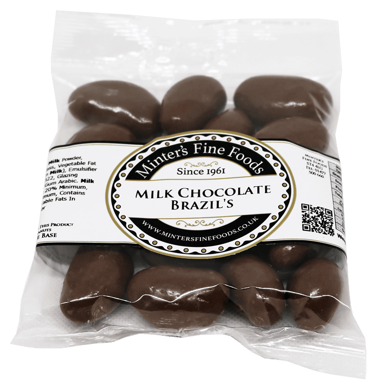 Milk Chocolate Brazils 24 x 150g Minters Fine Foods